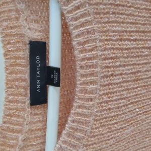Ann Taylor Sequin sweater